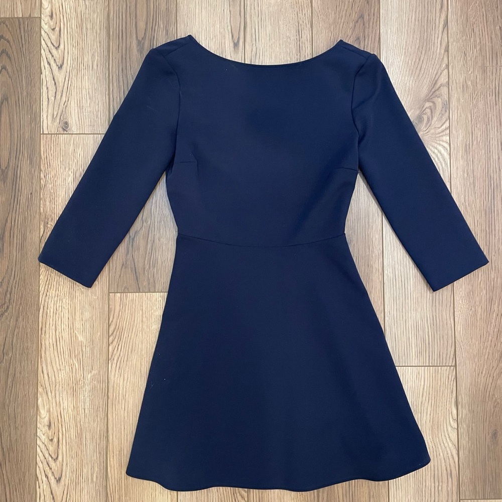 Zara Navy Blue Dress size Small